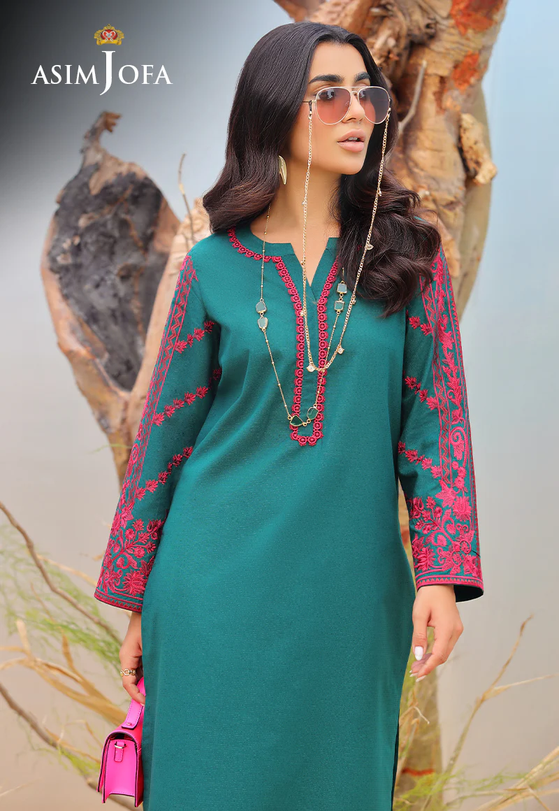 AJWS-10 (1-PC) EMBROIDERED SELF JACQUARD 1 PC - Image 7