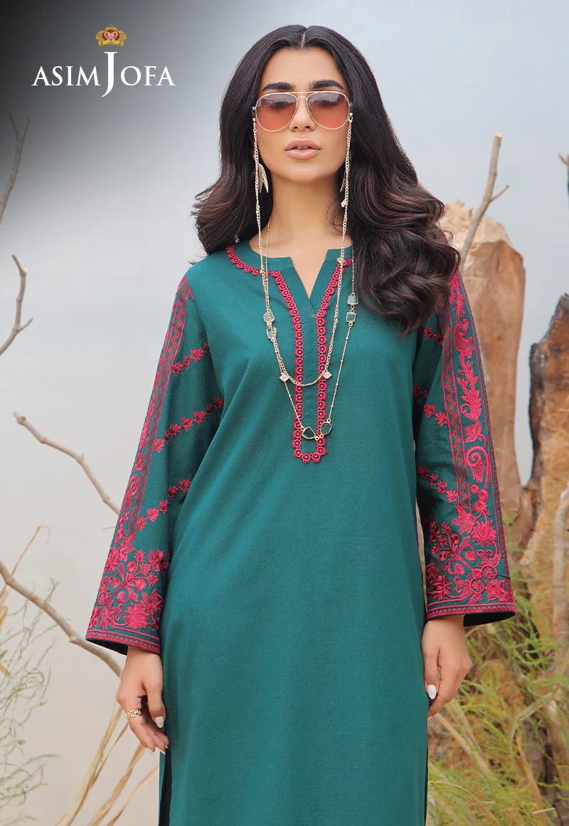 AJWS-10 (1-PC) EMBROIDERED SELF JACQUARD 1 PC - Image 8