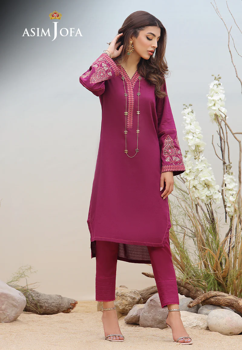 AJWS-11 (1-PC) EMBROIDERED SELF JACQUARD 1 PC - Image 6