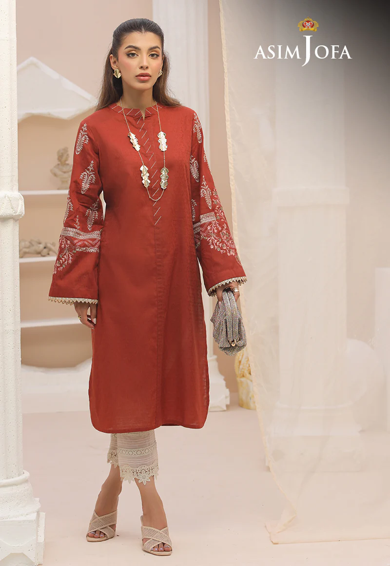 AJWS-13 (1-PC) EMBROIDERED SELF-JACQUARD 1 PC - Image 4