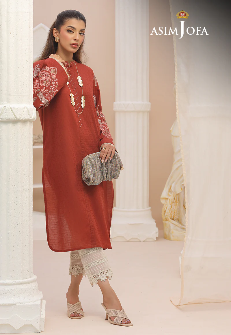 AJWS-13 (1-PC) EMBROIDERED SELF-JACQUARD 1 PC - Image 6