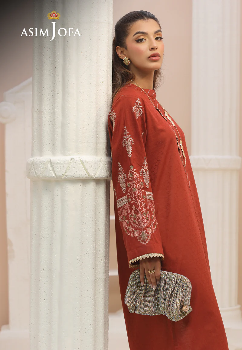 AJWS-13 (1-PC) EMBROIDERED SELF-JACQUARD 1 PC - Image 8