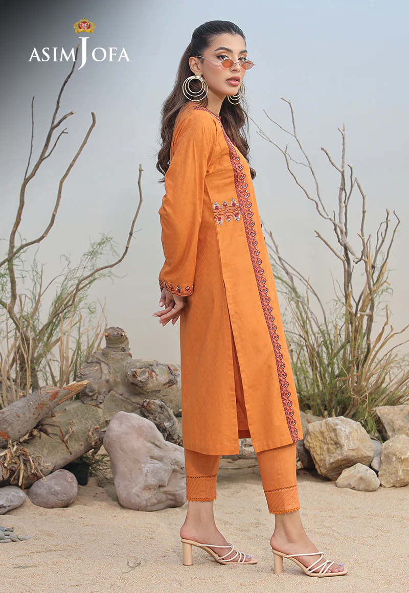 AJWSD-02 (1D-PC) EMBROIDERED SELF JACQUARD 1 PC - Image 4