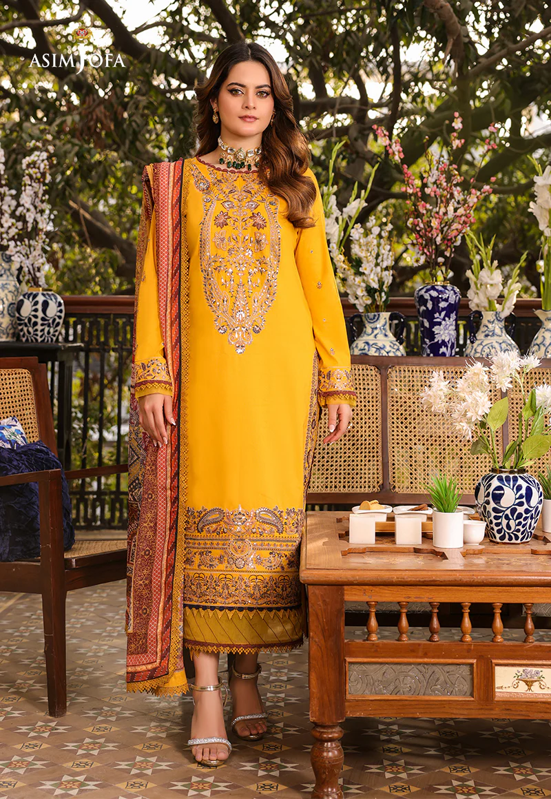 AJZB-01 EMBROIDERED CAMBRIC 3 PCS - Image 4