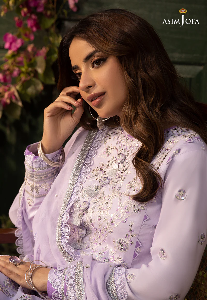 AJZB-08 EMBROIDERED CAMBRIC 3 PCS - Image 4