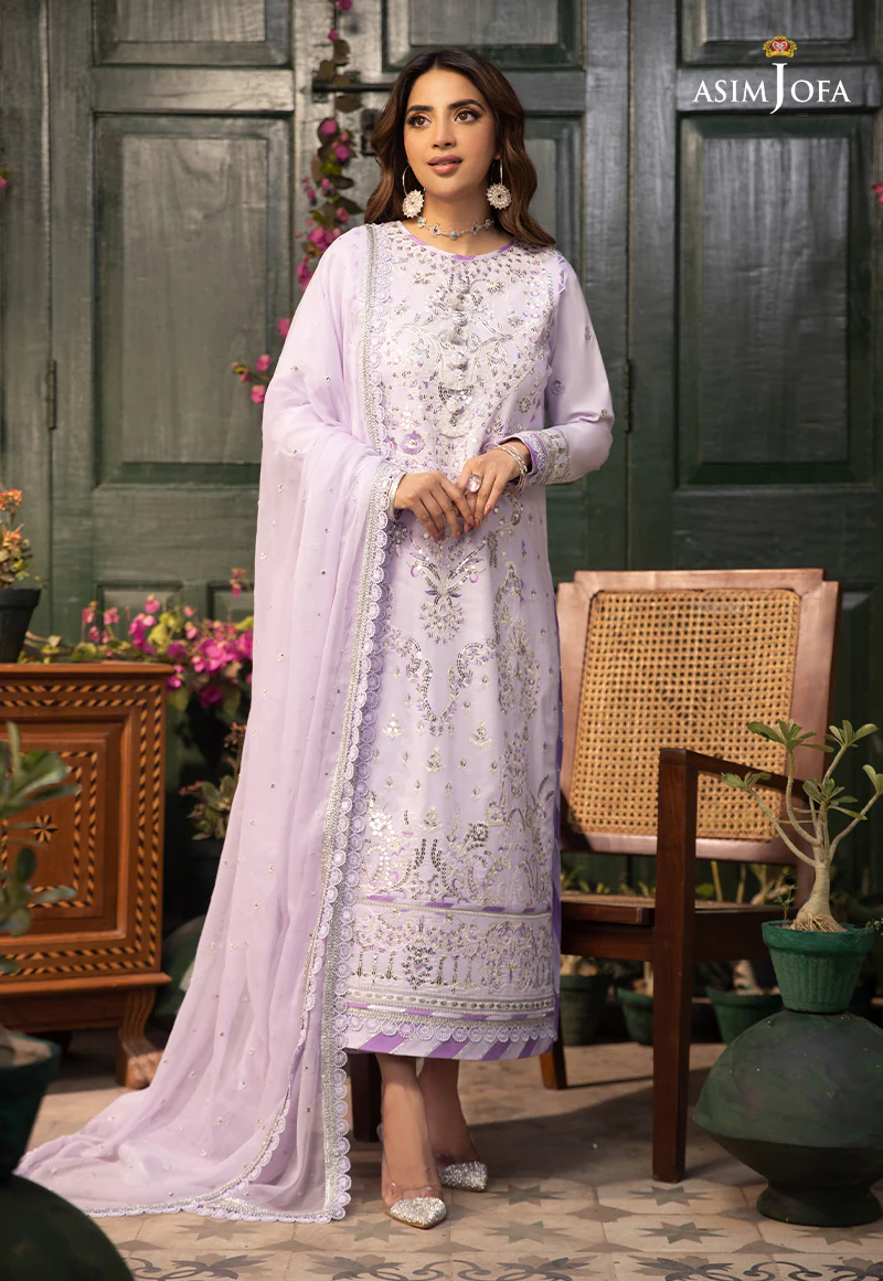AJZB-08 EMBROIDERED CAMBRIC 3 PCS - Image 5