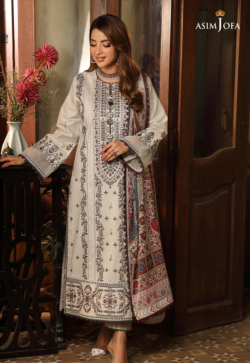 AJZB-10 EMBROIDERED CAMBRIC 3 PCS - Image 4