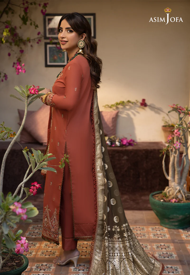 AJZB-14 EMBROIDERED CAMBRIC 3 PCS - Image 2