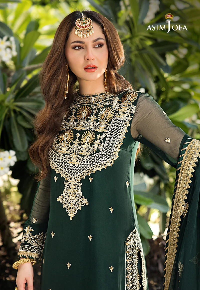 AJZS-04 EMBROIDERED CHIFFON 3 PCS - Image 7